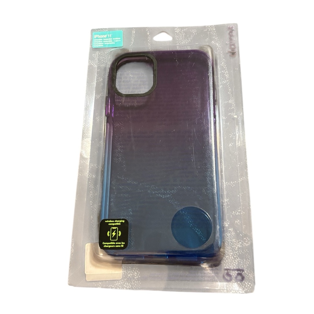 Gradient Blue and Purple Phone Case for iPhone 11